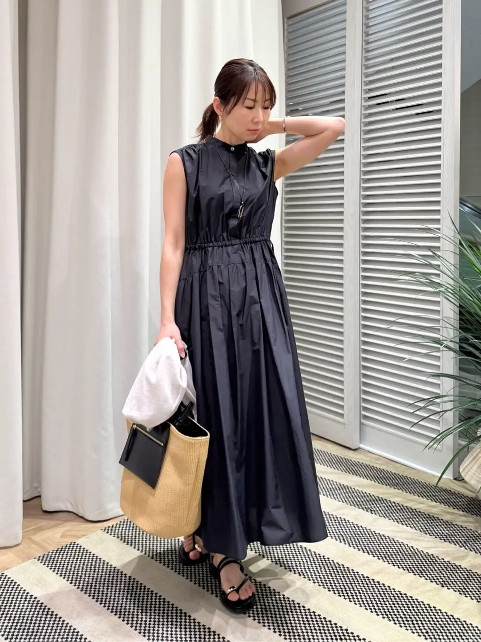 ONWARD CROSSET SELECT KURIYAMA コーディネート画像