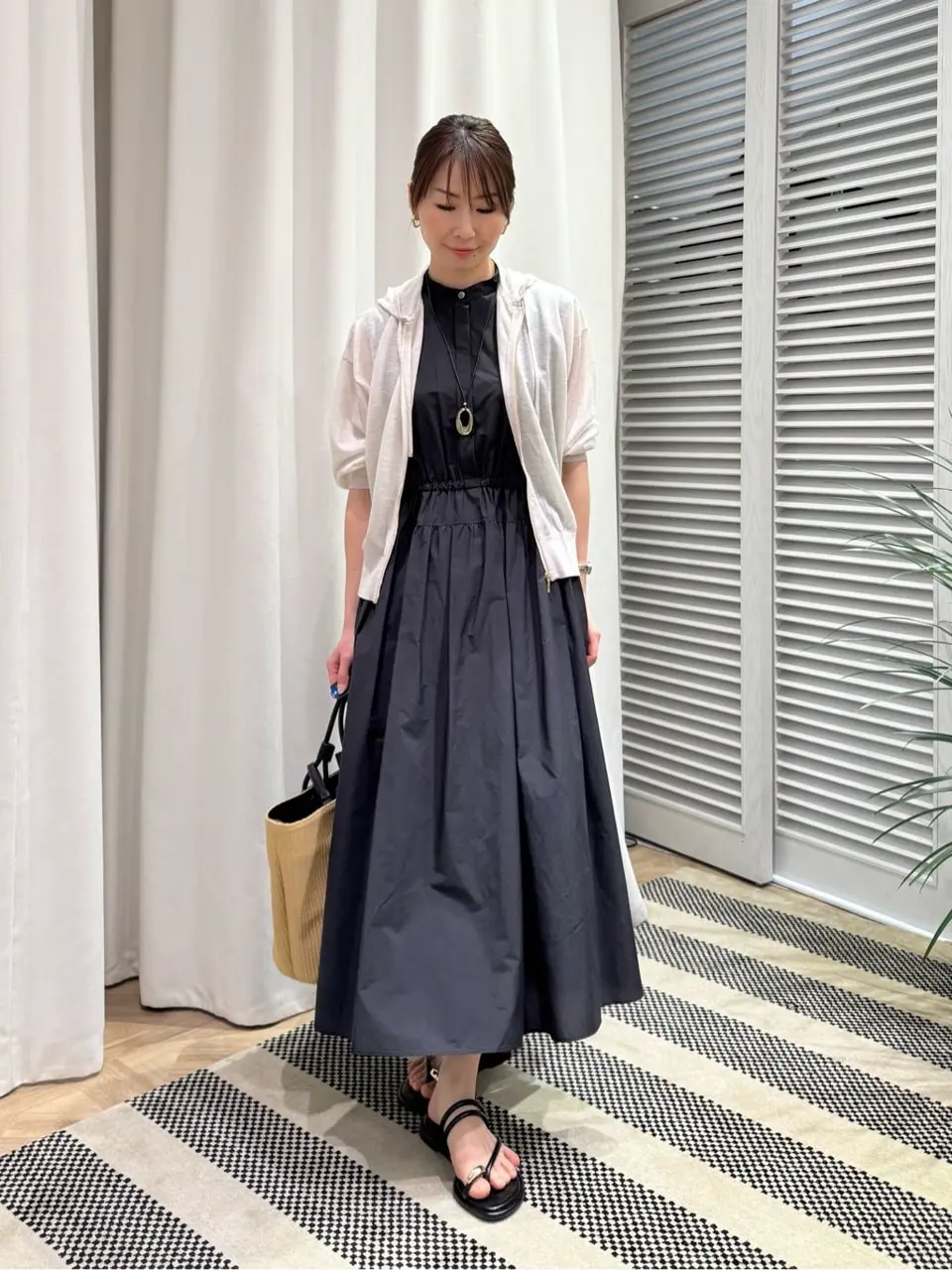 ONWARD CROSSET SELECT KURIYAMA コーディネート画像