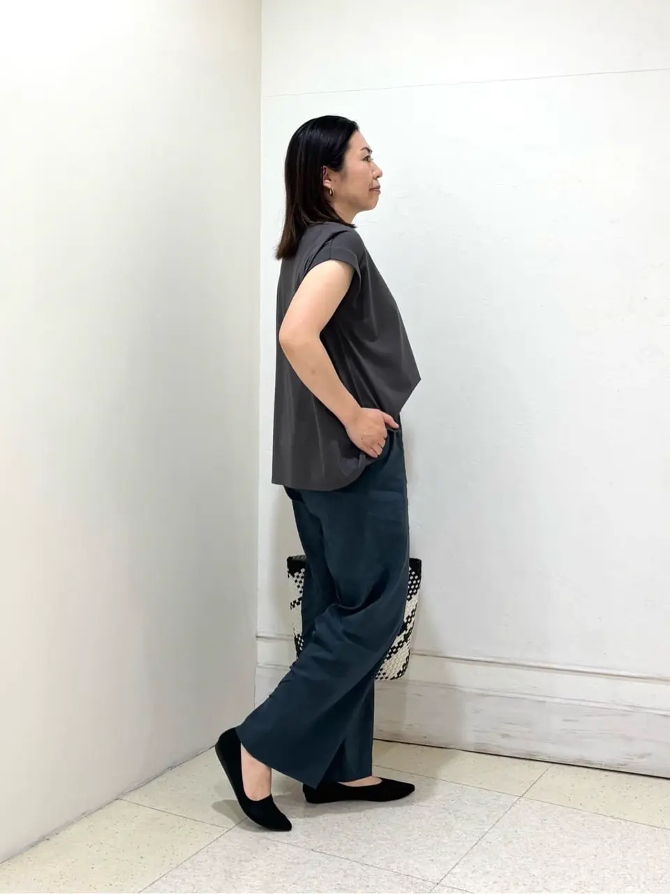 ONWARD CROSSET SELECT 野村 コーディネート画像