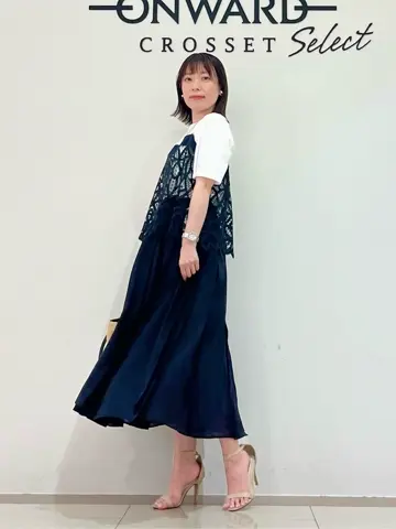 ONWARD CROSSET SELECT スタッフ コーディネート画像