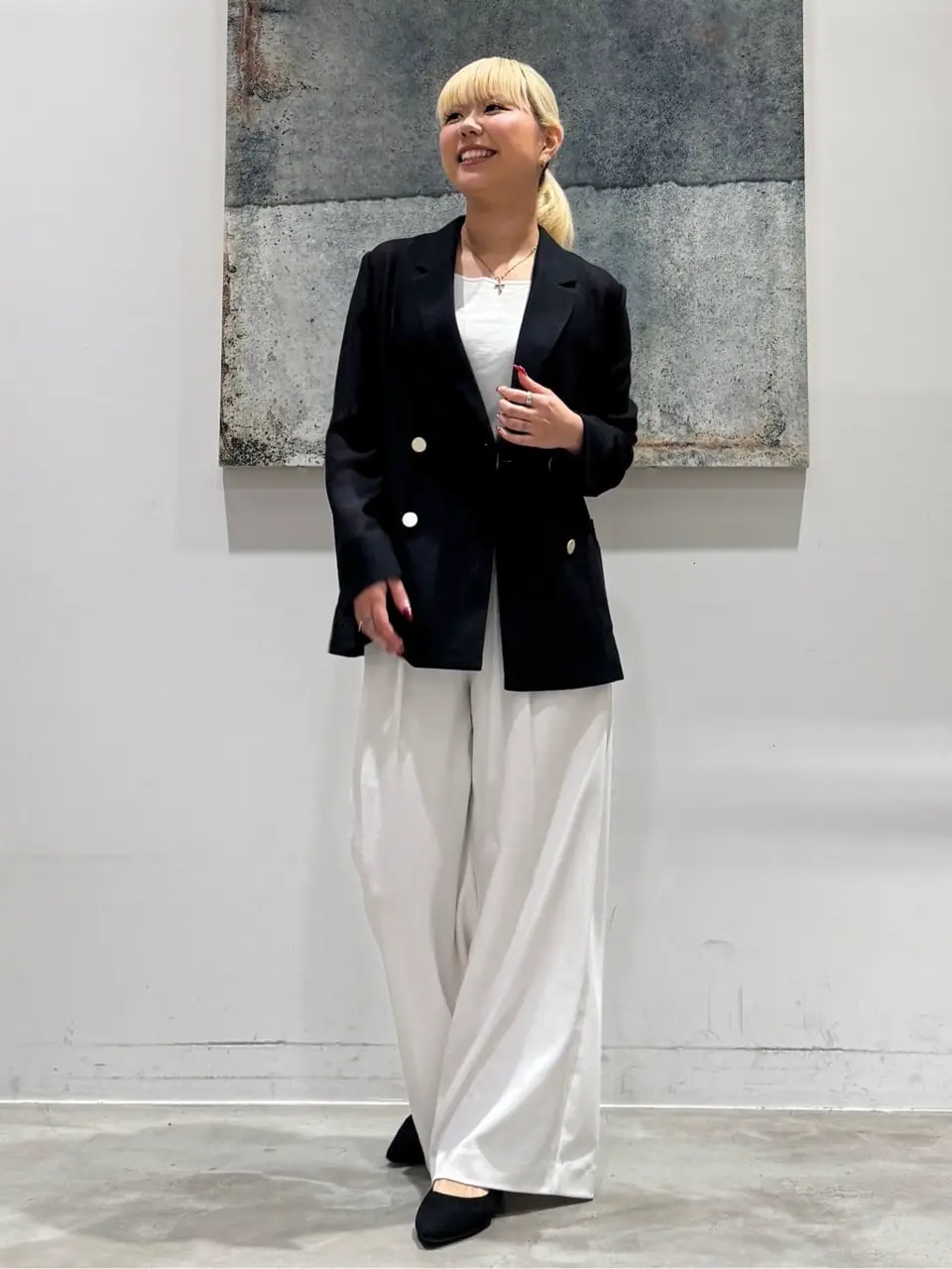 ONWARD CROSSET SELECT 石井 コーディネート画像