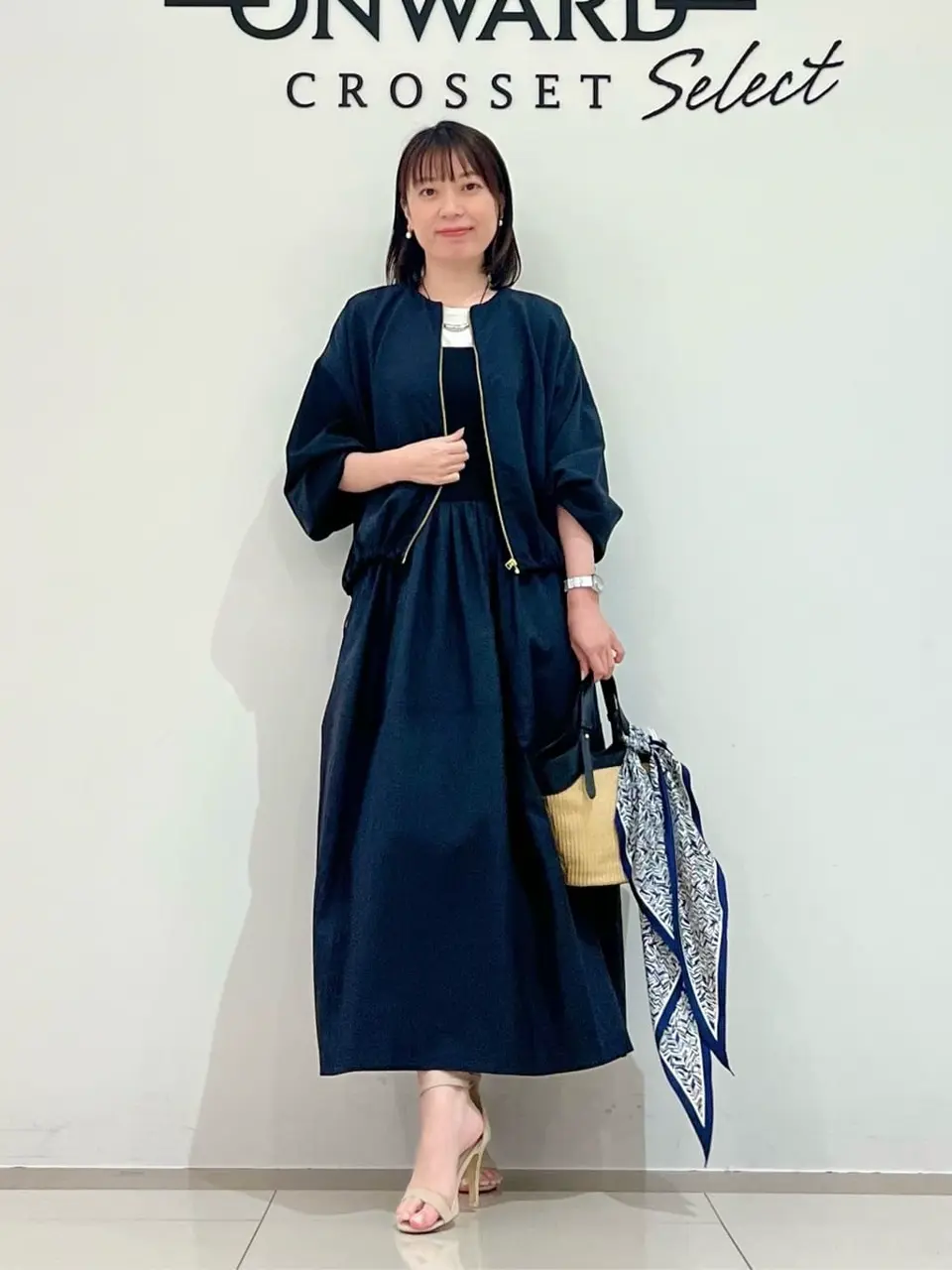 ONWARD CROSSET SELECT スタッフ コーディネート画像