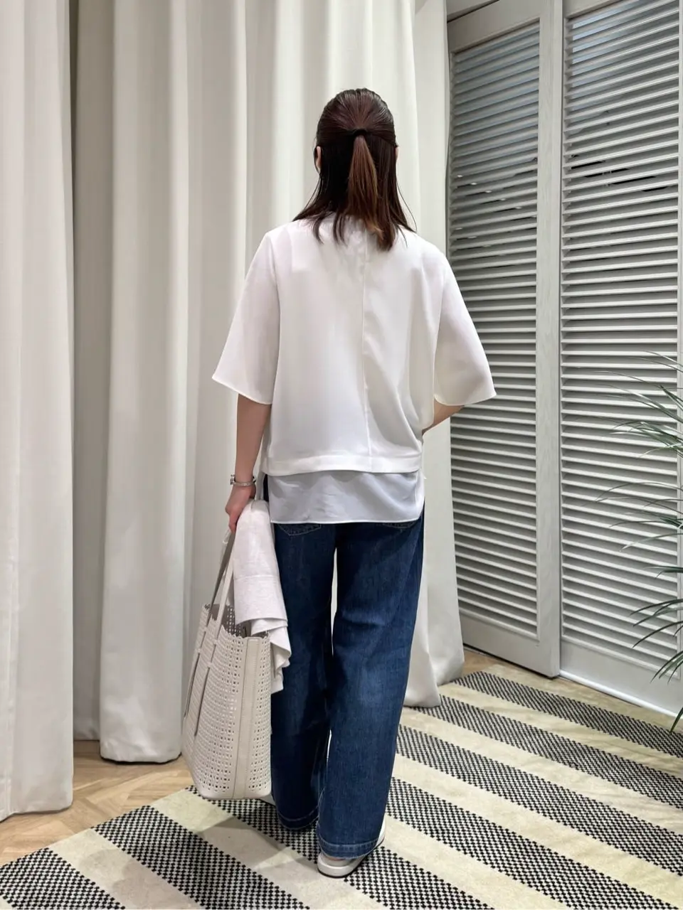 ONWARD CROSSET SELECT KURIYAMA コーディネート画像