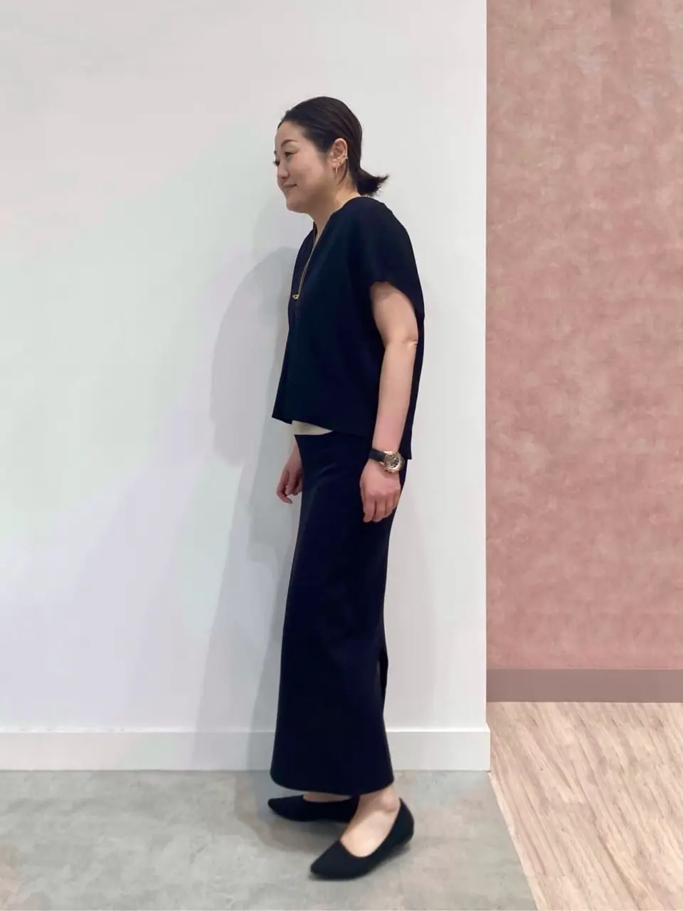 ONWARD CROSSET SELECT 野村 コーディネート画像