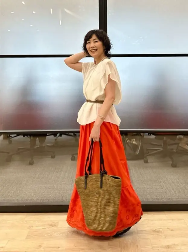 ONWARD CROSSET SELECT maruri コーディネート画像