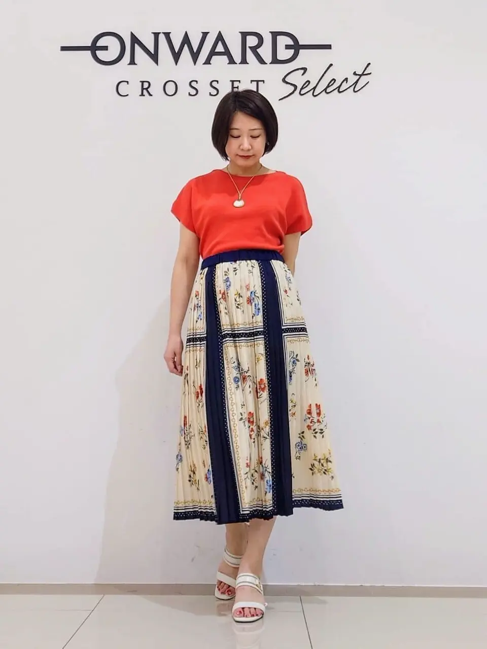 ONWARD CROSSET SELECT スタッフ コーディネート画像