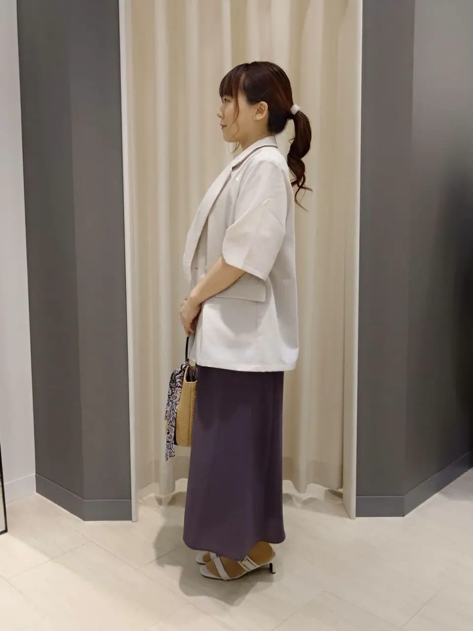 ONWARD CROSSET SELECT 丸川 コーディネート画像