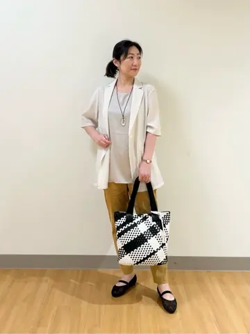 ONWARD CROSSET SELECT TAKI コーディネート画像