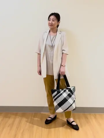 ONWARD CROSSET SELECT TAKI コーディネート画像