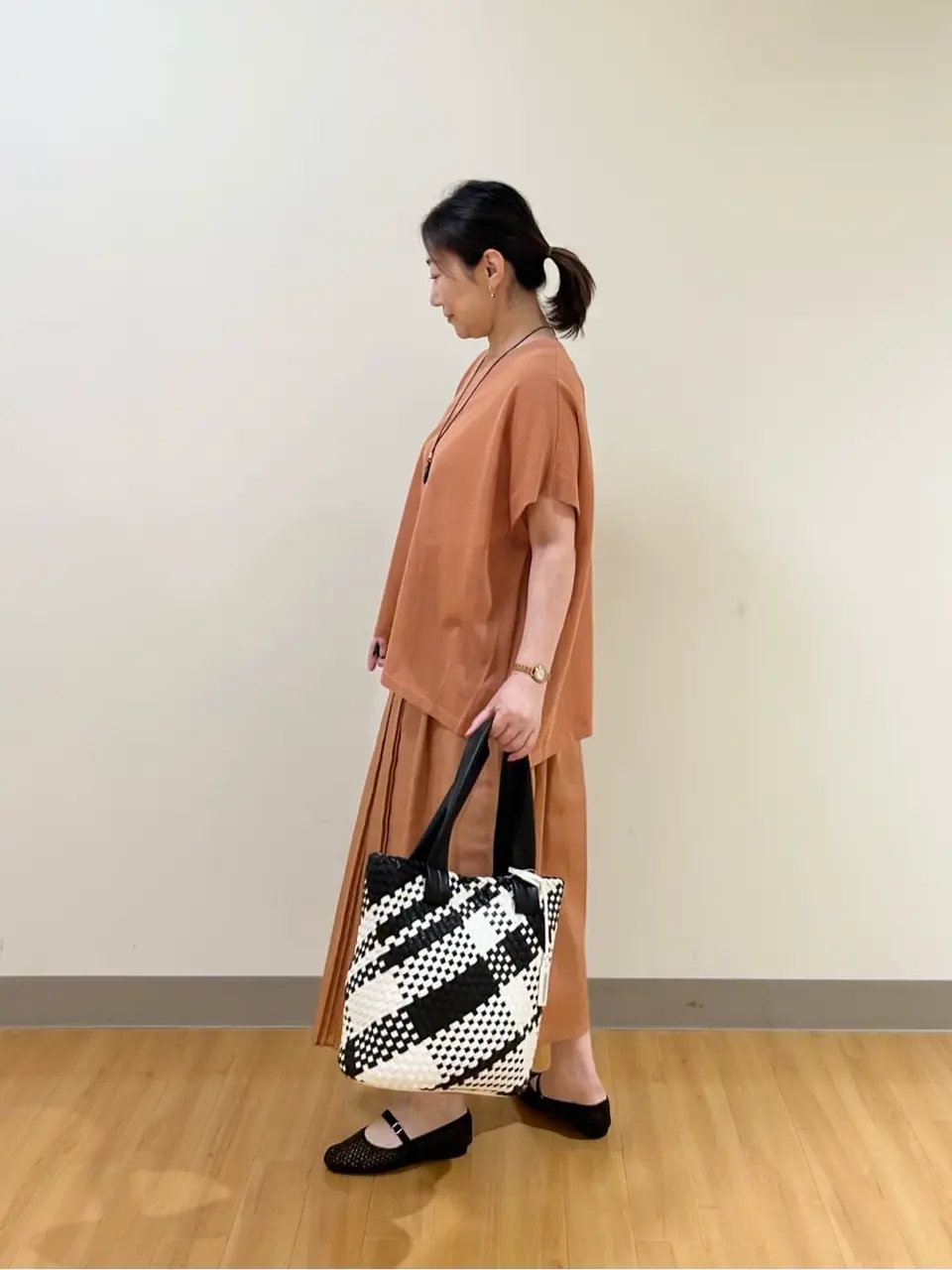 ONWARD CROSSET SELECT TAKI コーディネート画像