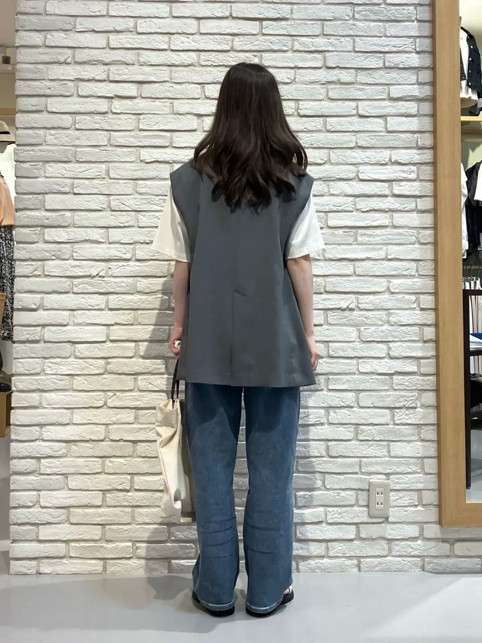 ONWARD CROSSET SELECT 檀 コーディネート画像