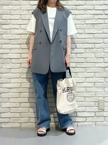 ONWARD CROSSET SELECT 檀 コーディネート画像