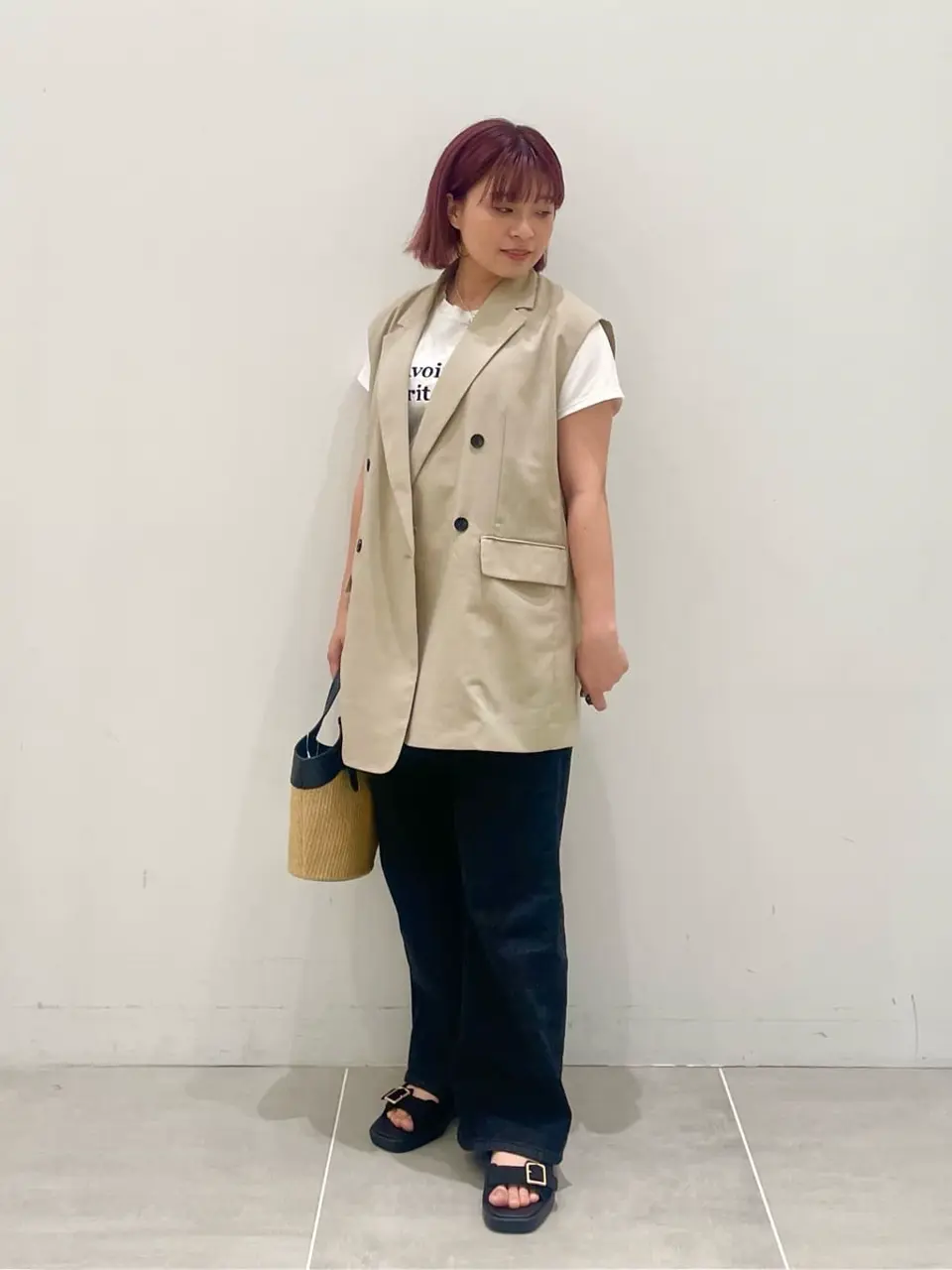 ONWARD CROSSET SELECT 毛利 コーディネート画像