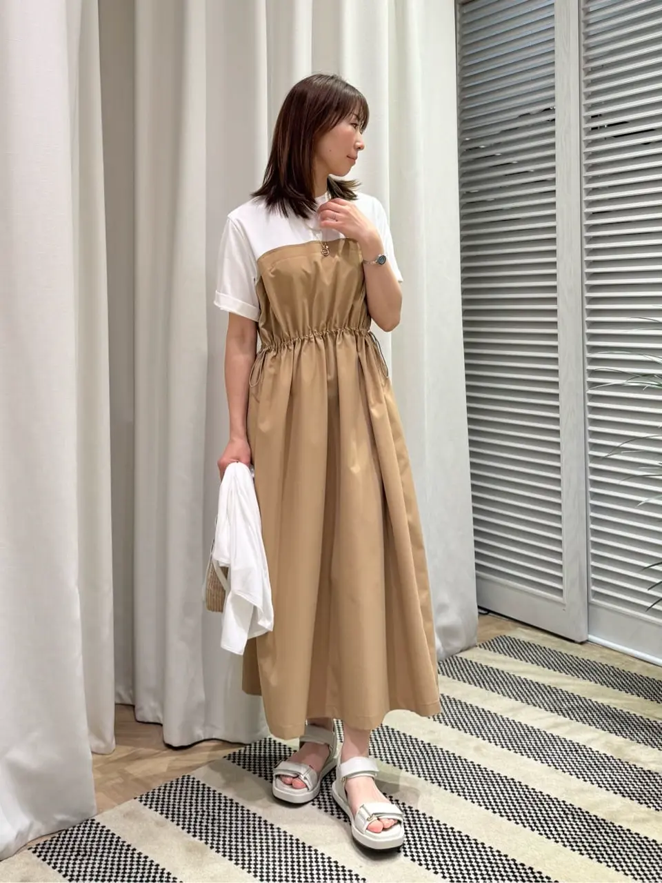 ONWARD CROSSET SELECT KURIYAMA コーディネート画像