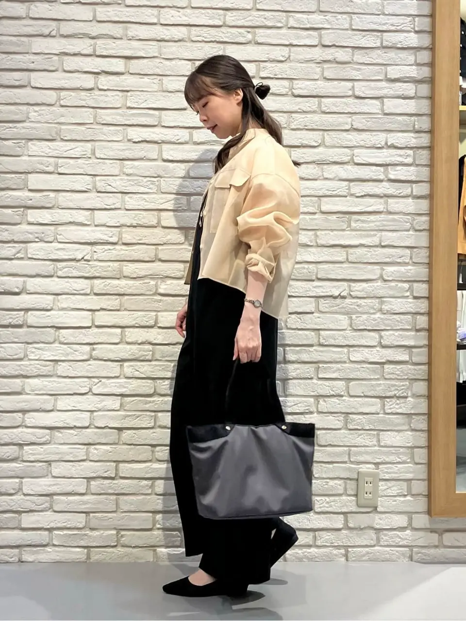 ONWARD CROSSET SELECT 檀 コーディネート画像