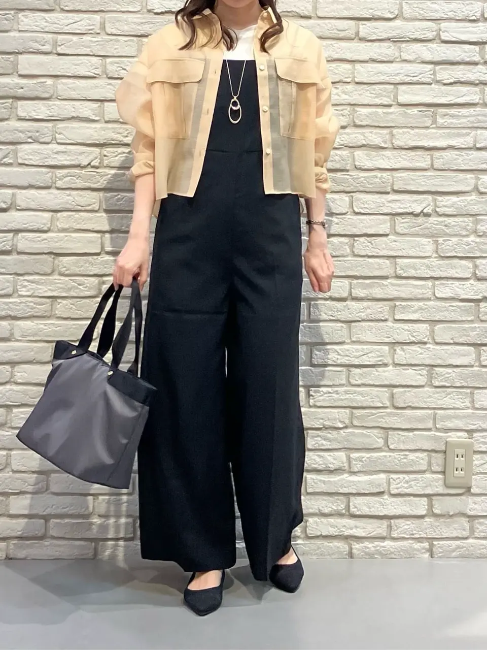 ONWARD CROSSET SELECT 檀 コーディネート画像