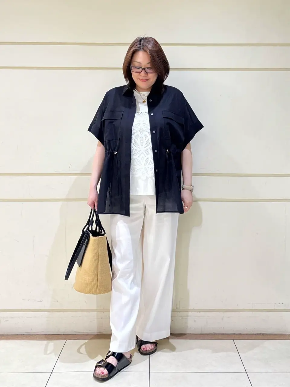 ONWARD CROSSET SELECT 山崎 コーディネート画像