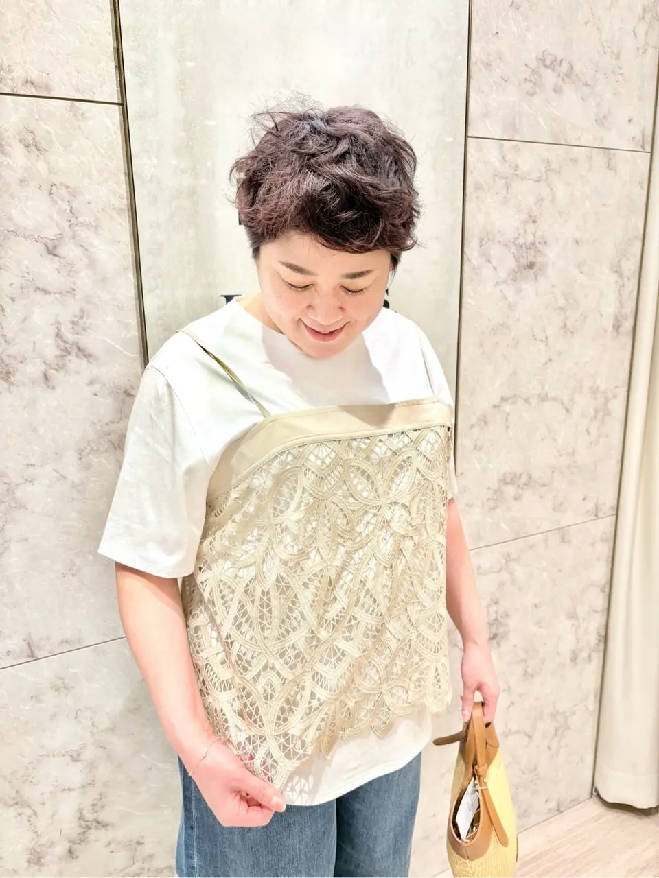 ONWARD CROSSET SELECT 佐藤 コーディネート画像