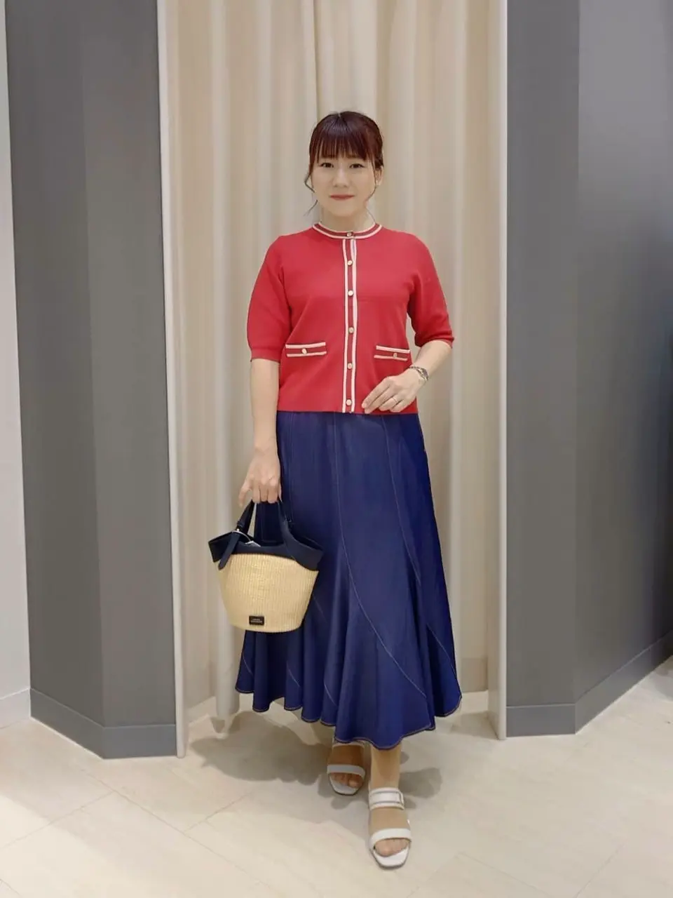 ONWARD CROSSET SELECT 丸川 コーディネート画像