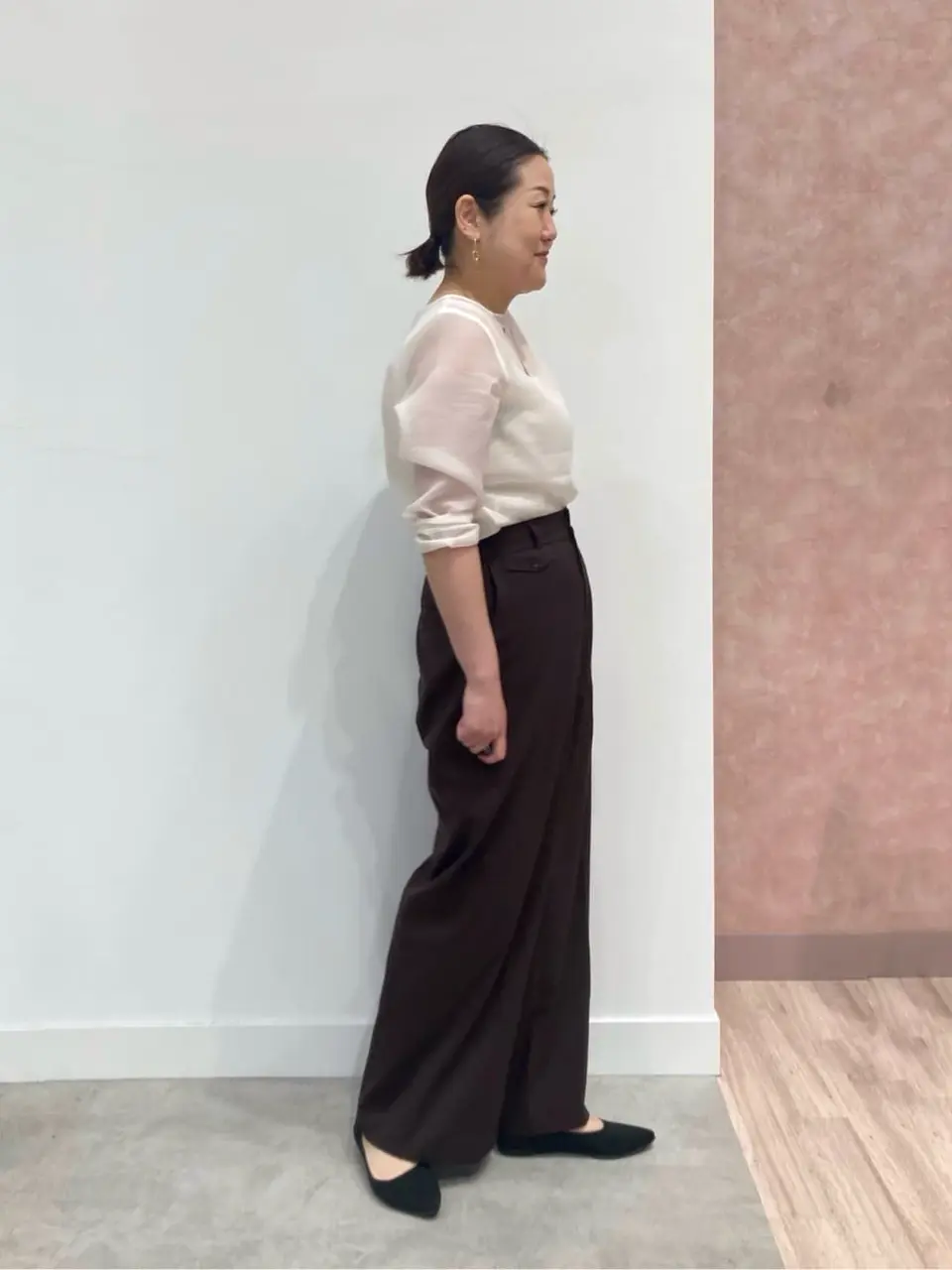 ONWARD CROSSET SELECT 野村 コーディネート画像