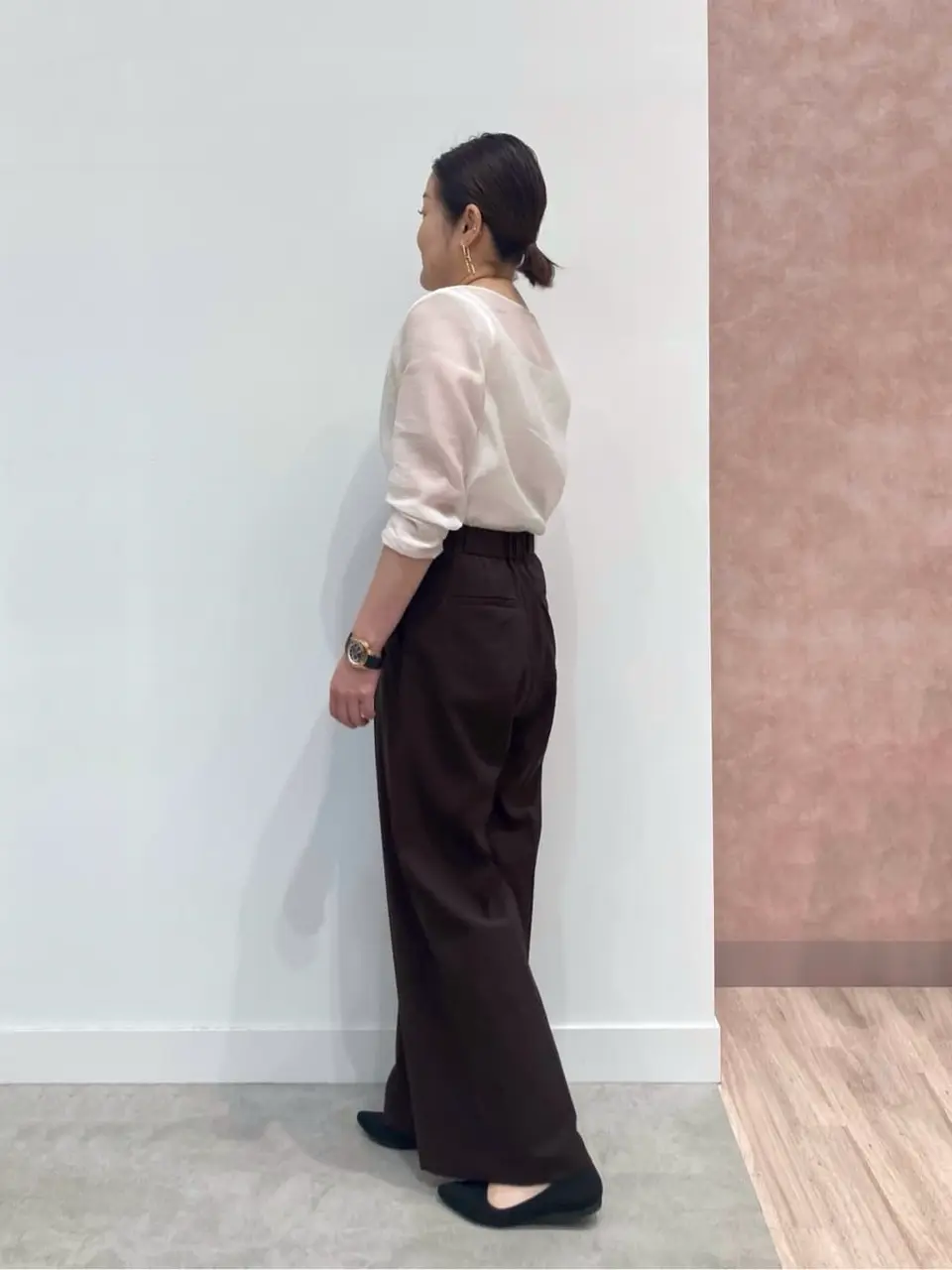 ONWARD CROSSET SELECT 野村 コーディネート画像