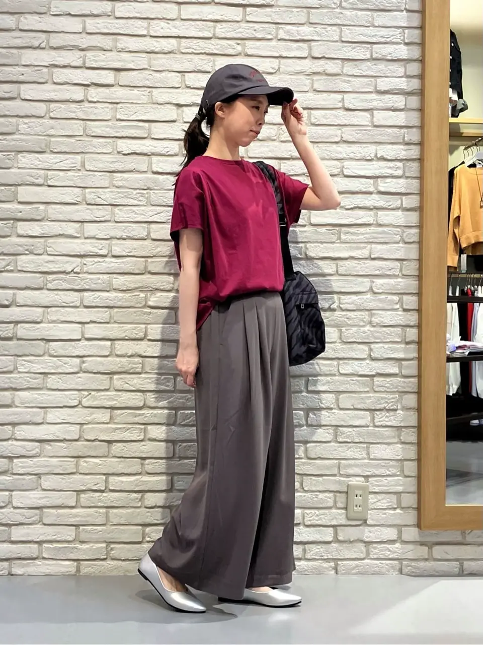 ONWARD CROSSET SELECT 檀 コーディネート画像