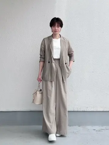 ONWARD CROSSET SELECT umi コーディネート画像