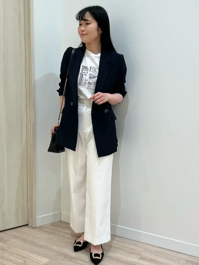 ONWARD CROSSET SELECT 大島 コーディネート画像