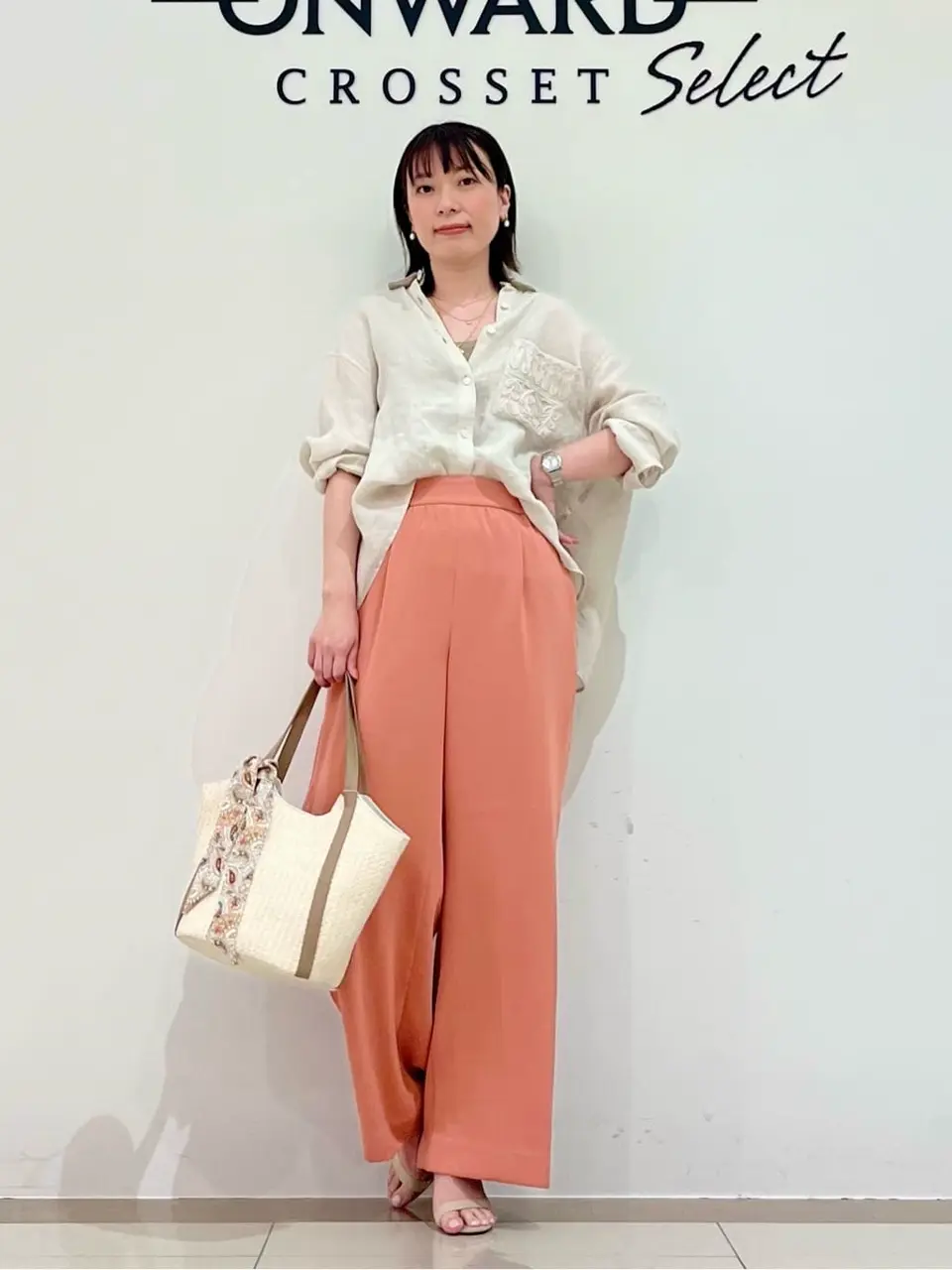 ONWARD CROSSET SELECT スタッフ コーディネート画像