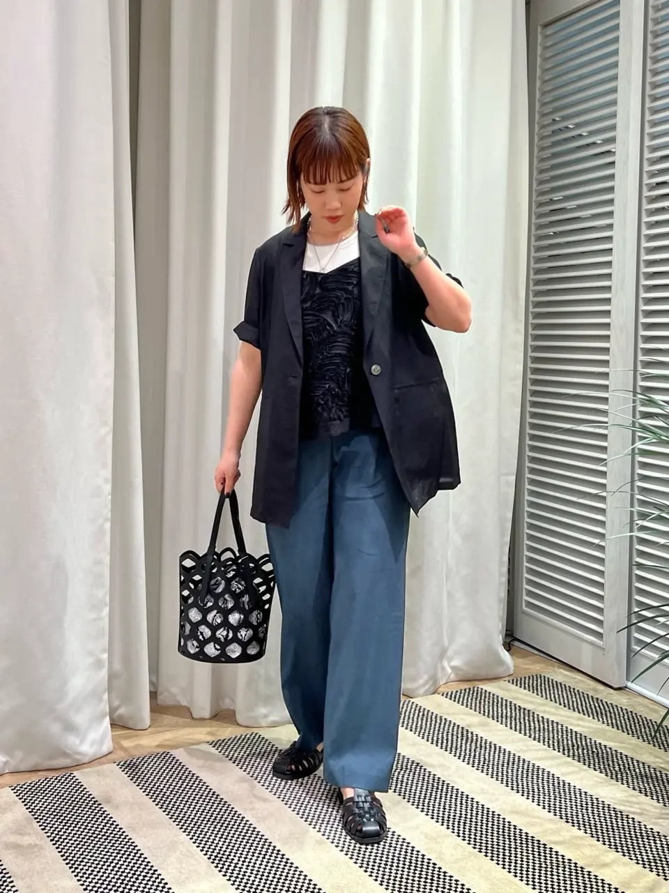 ONWARD CROSSET SELECT 伊藤 コーディネート画像