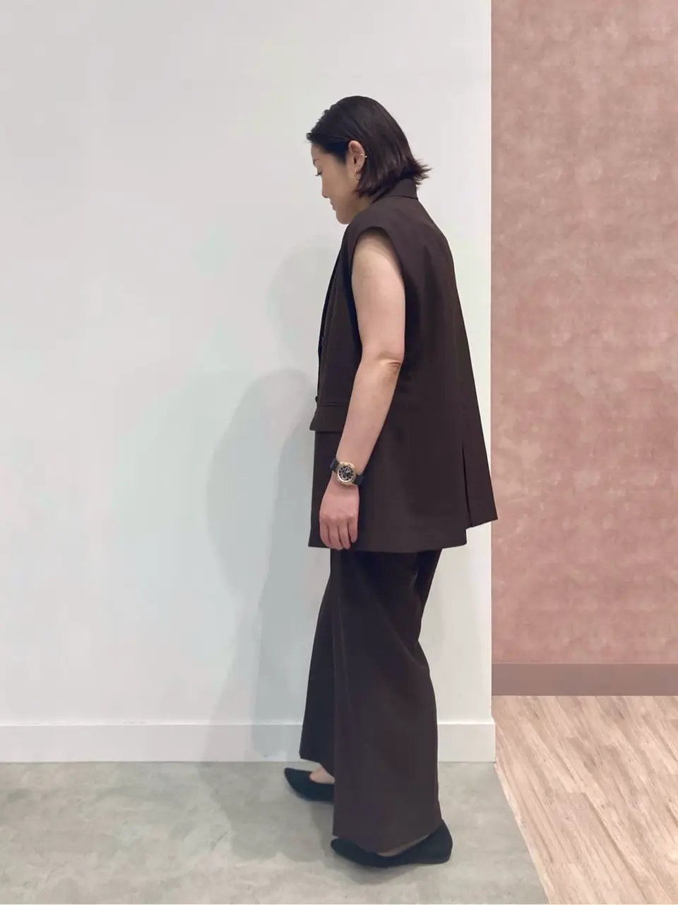 ONWARD CROSSET SELECT 野村 コーディネート画像