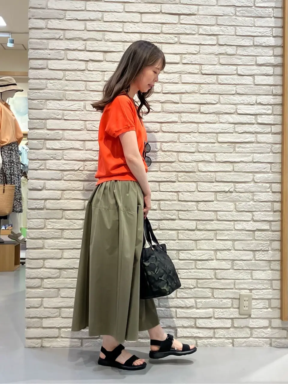 ONWARD CROSSET SELECT 檀 コーディネート画像