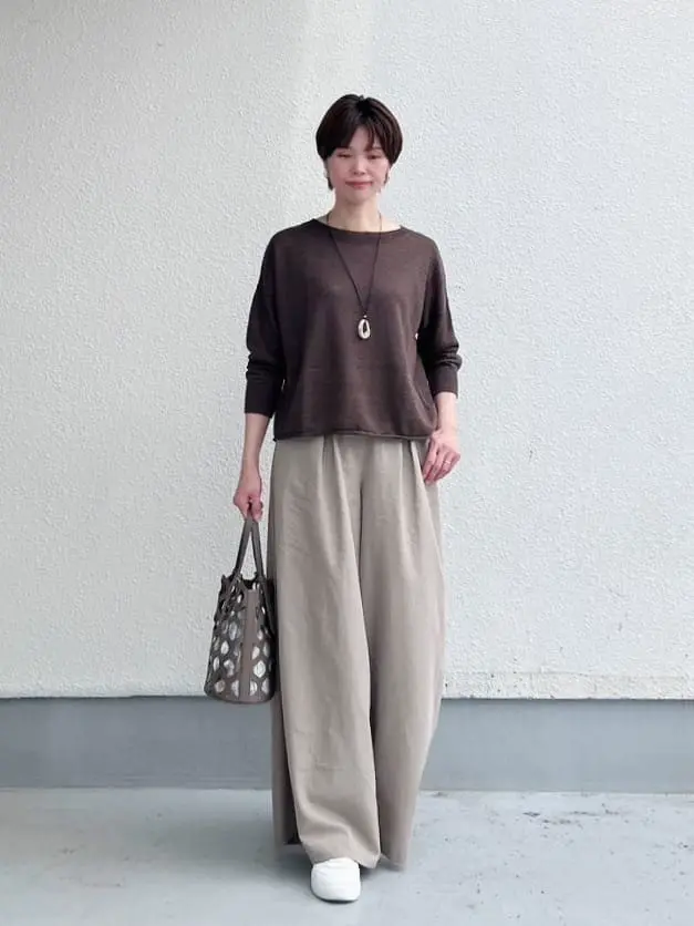 ONWARD CROSSET SELECT umi コーディネート画像