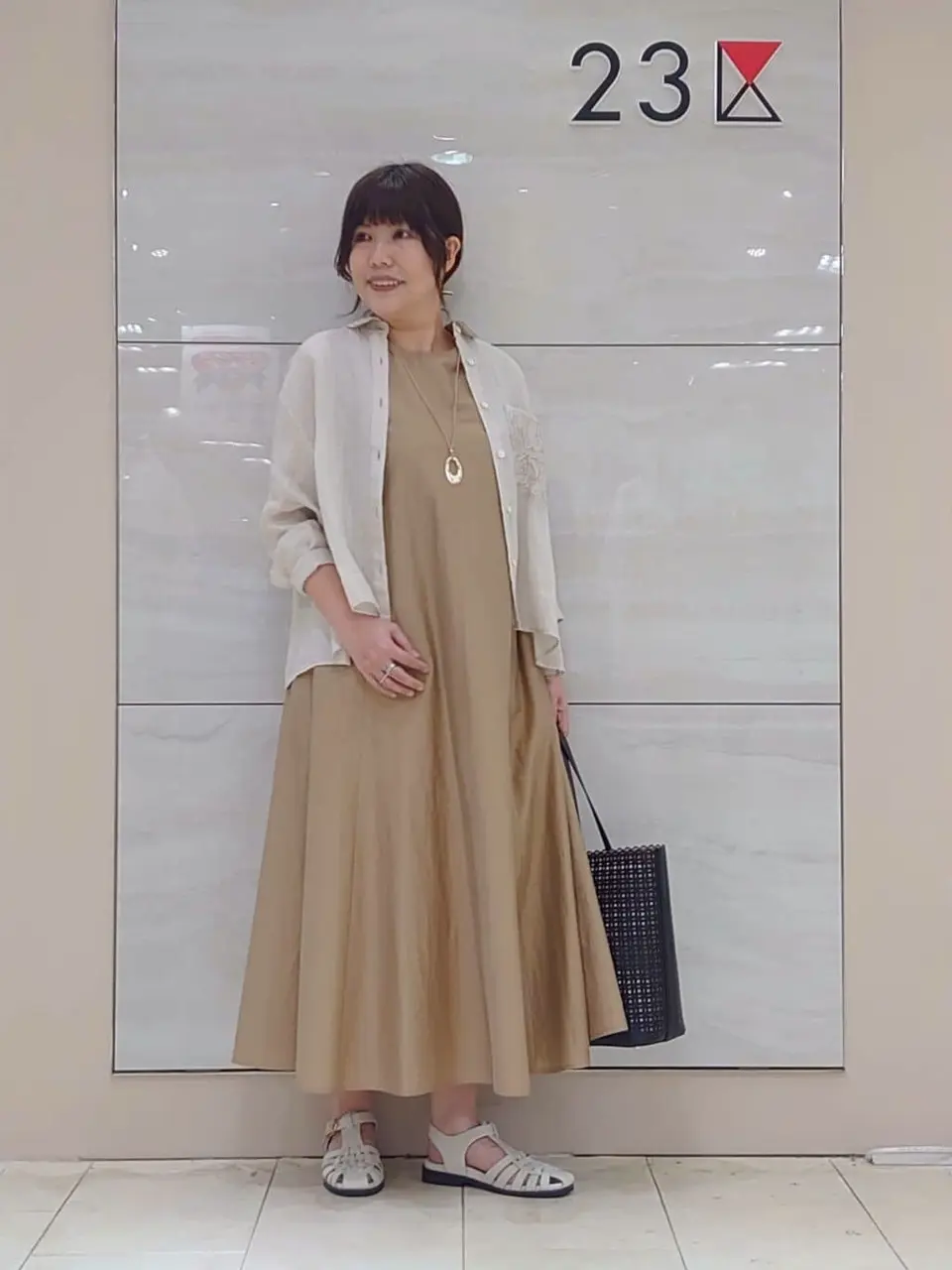 ONWARD CROSSET SELECT 森 コーディネート画像