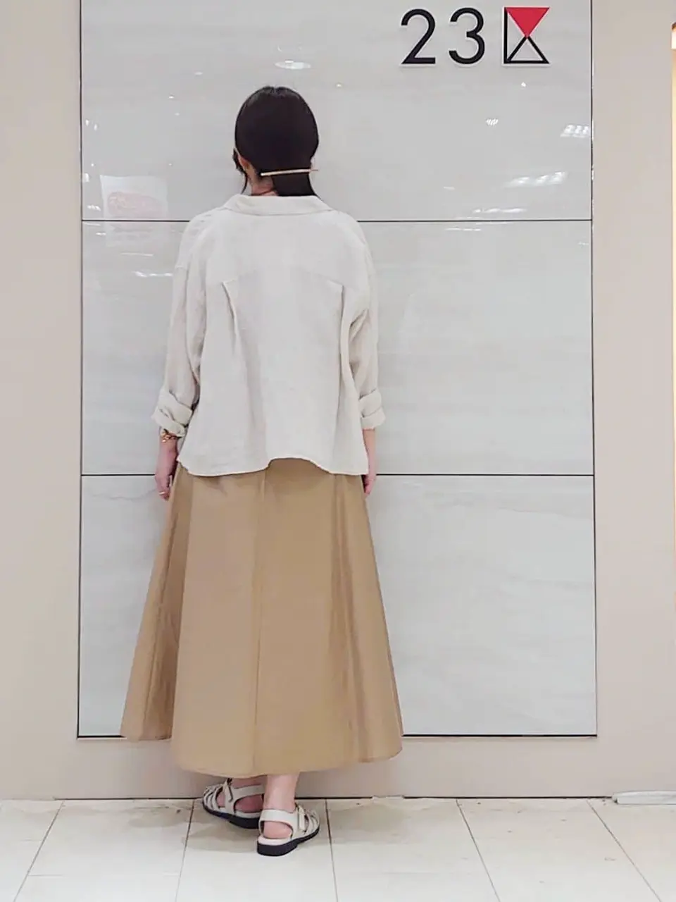 ONWARD CROSSET SELECT 森 コーディネート画像