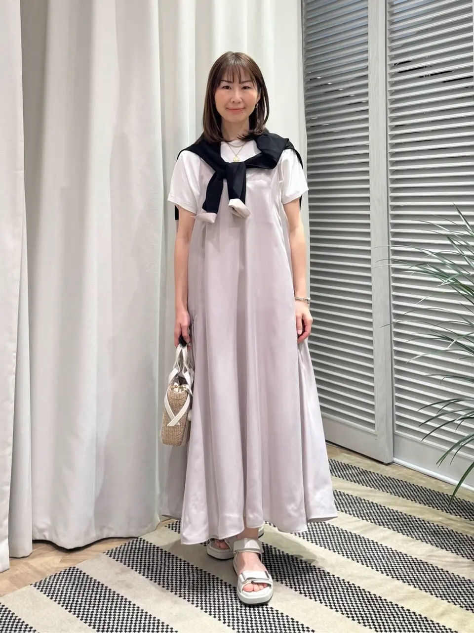 ONWARD CROSSET SELECT KURIYAMA コーディネート画像