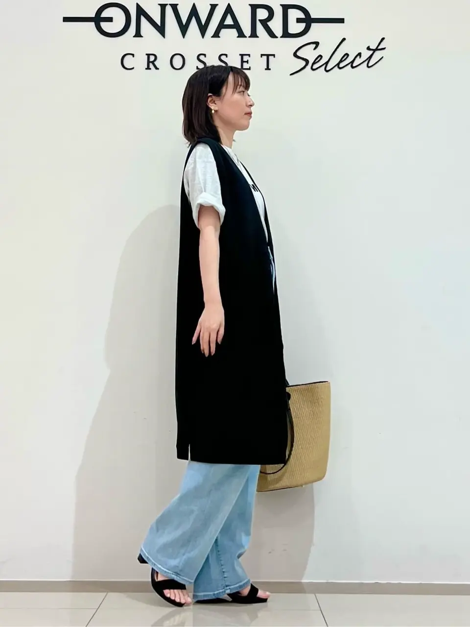 ONWARD CROSSET SELECT スタッフ コーディネート画像
