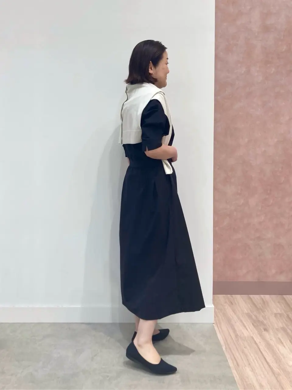 ONWARD CROSSET SELECT 野村 コーディネート画像