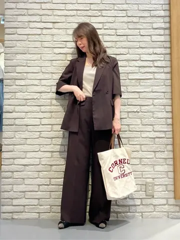 ONWARD CROSSET SELECT 檀 コーディネート画像