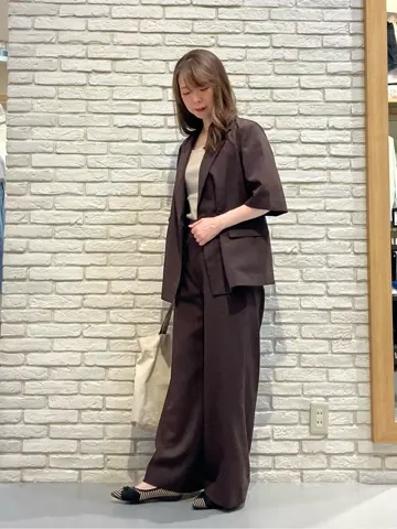 ONWARD CROSSET SELECT 檀 コーディネート画像