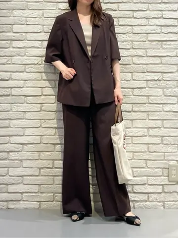 ONWARD CROSSET SELECT 檀 コーディネート画像