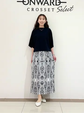 ONWARD CROSSET SELECT スタッフ コーディネート画像
