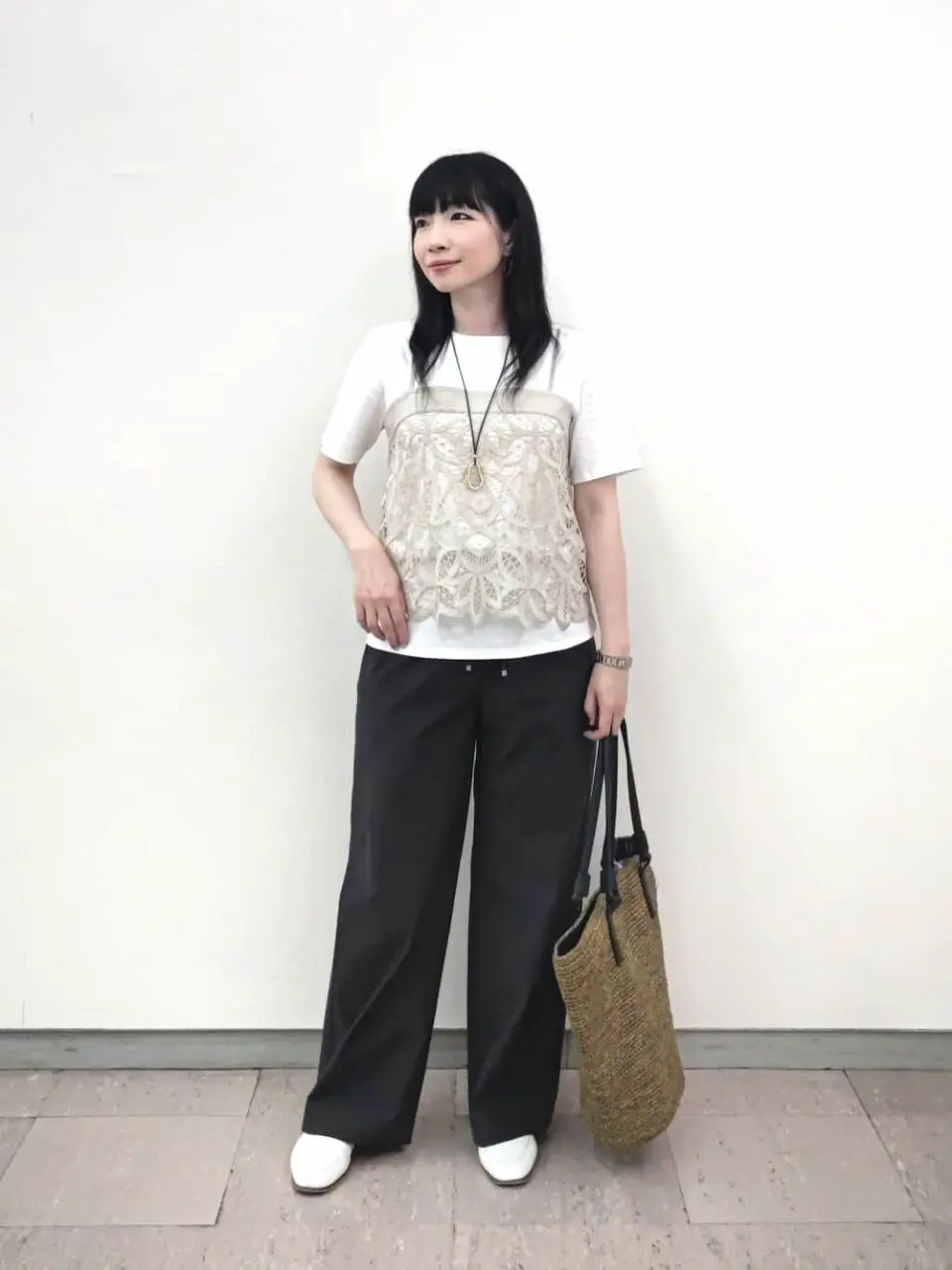 ONWARD CROSSET SELECT 福田 コーディネート画像