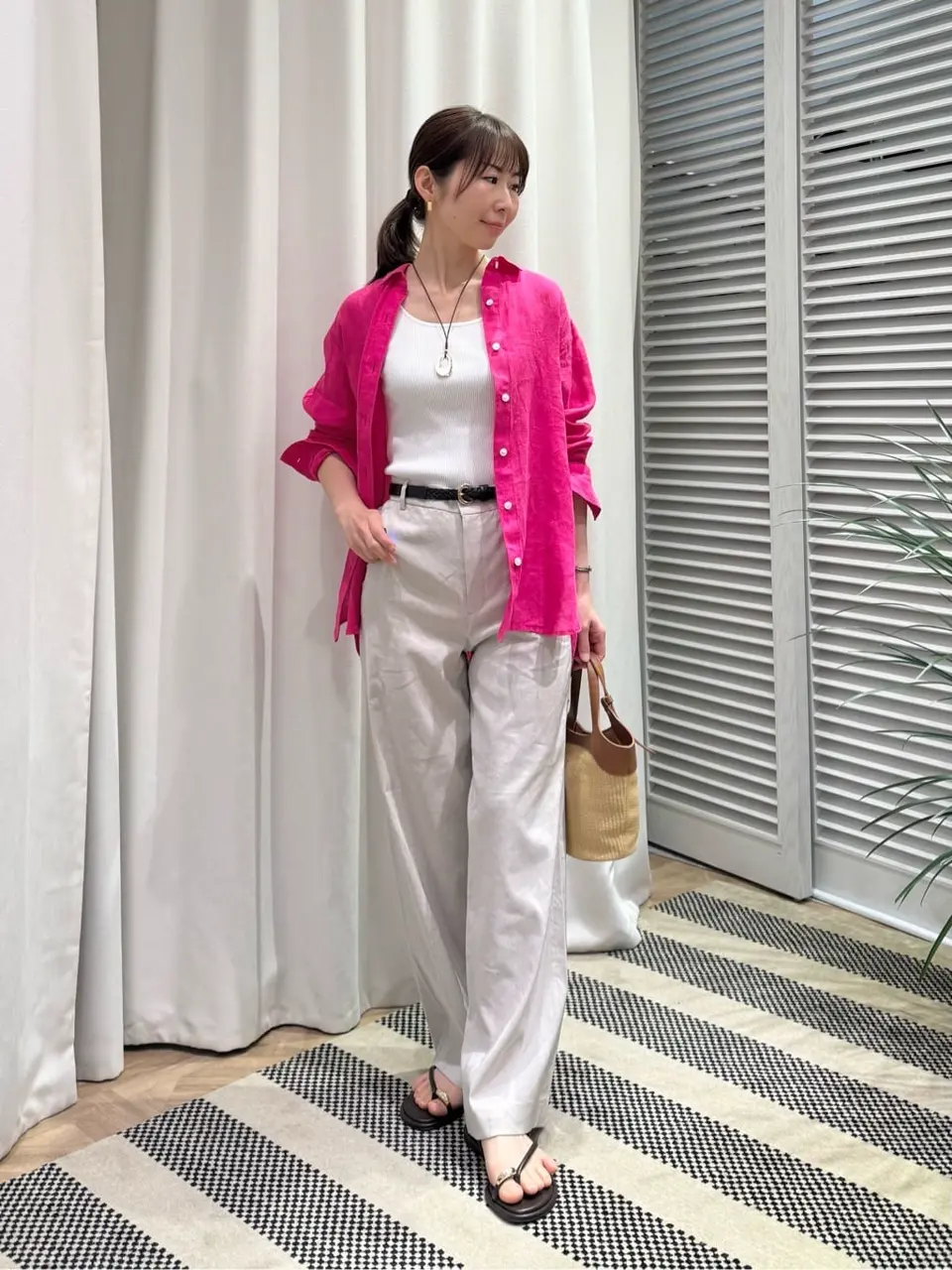 ONWARD CROSSET SELECT KURIYAMA コーディネート画像