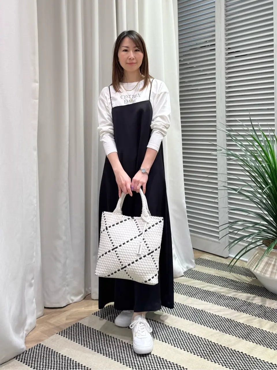 ONWARD CROSSET SELECT KURIYAMA コーディネート画像