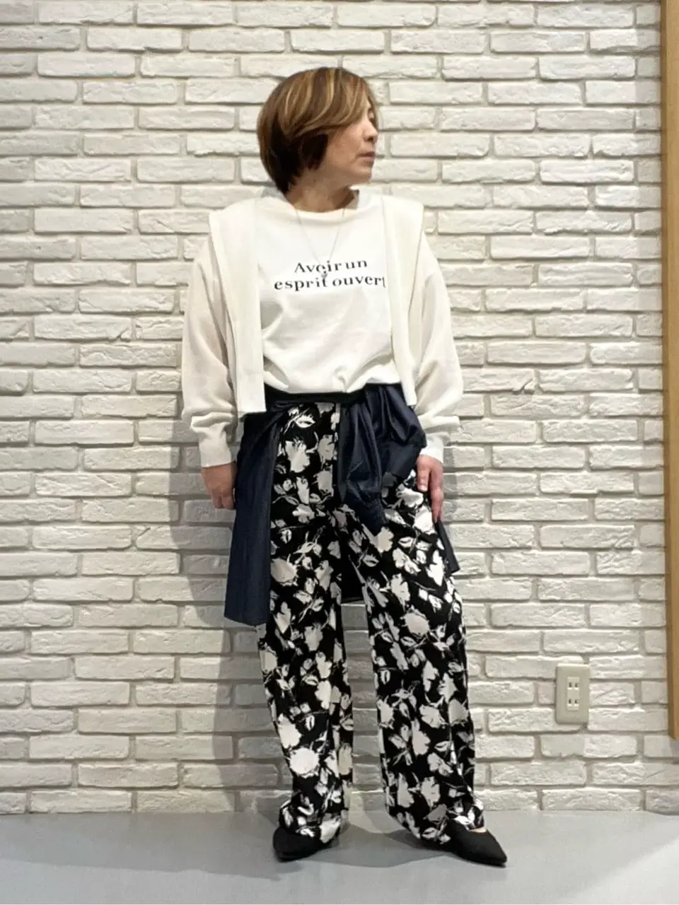 ONWARD CROSSET SELECT 吉田 コーディネート画像