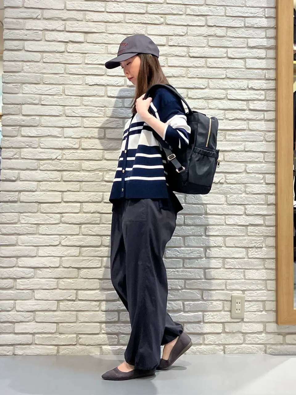 ONWARD CROSSET SELECT 檀 コーディネート画像