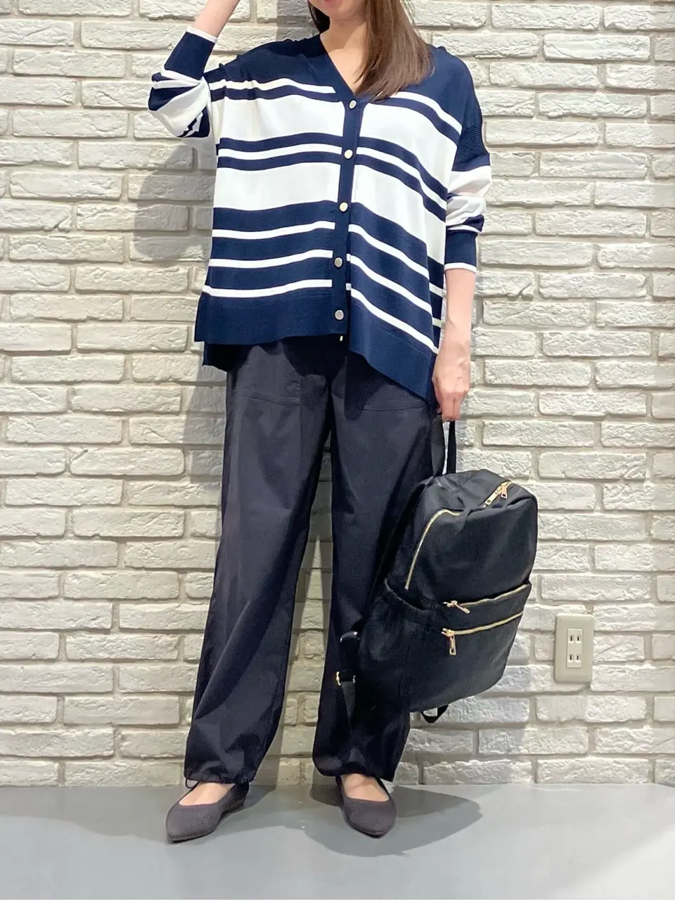 ONWARD CROSSET SELECT 檀 コーディネート画像