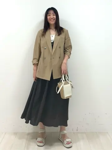 ONWARD CROSSET SELECT 森 コーディネート画像