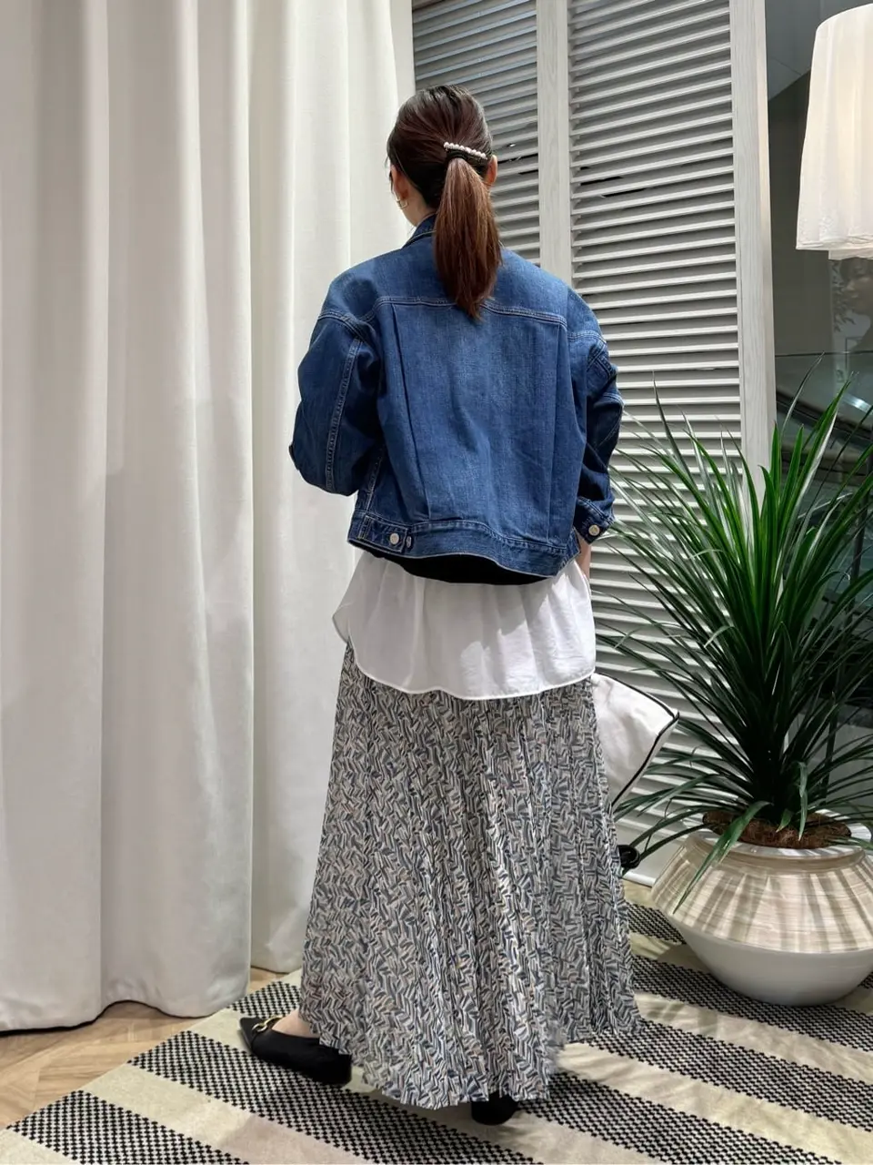 ONWARD CROSSET SELECT KURIYAMA コーディネート画像